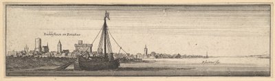 Rüdesheim, 1642-44. av Wenceslaus Hollar