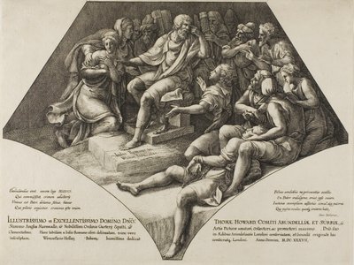 Seleukos och hans Son av Wenceslaus Hollar