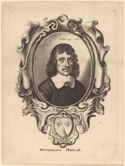 Självporträtt av Wenceslaus Hollar