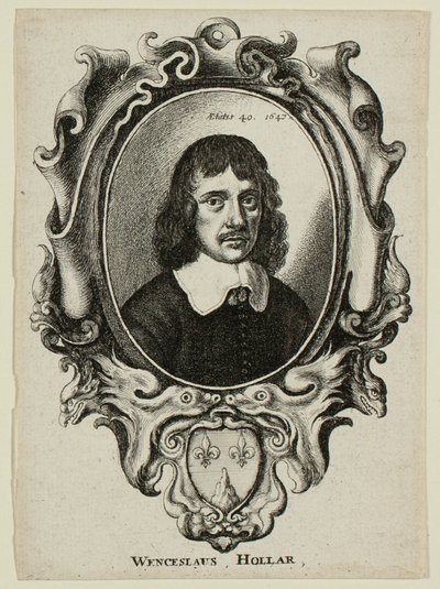 Självporträtt av Wenceslaus Hollar