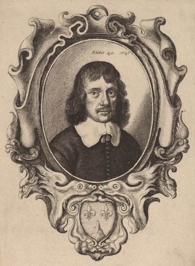 Självporträtt, 1647. av Wenceslaus Hollar