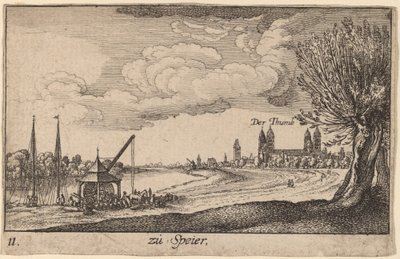 Speyer av Wenceslaus Hollar