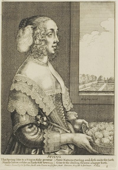Vår av Wenceslaus Hollar