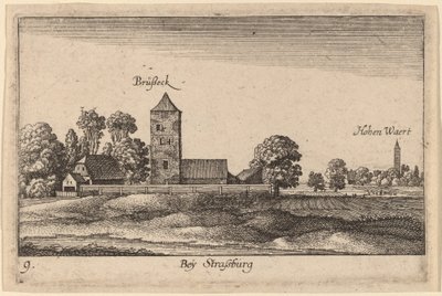 Strasbourg av Wenceslaus Hollar