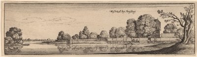 Strasbourg: Ett vägtullshus av Wenceslaus Hollar