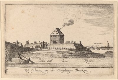Strasbourg: Tullhuset av Wenceslaus Hollar