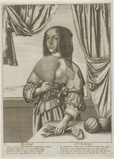 Sommar av Wenceslaus Hollar