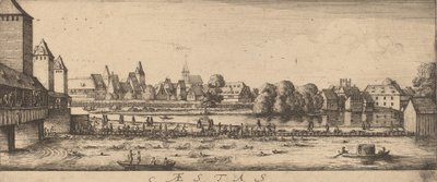 Sommar: Badplatsen, ca. 16281629. av Wenceslaus Hollar
