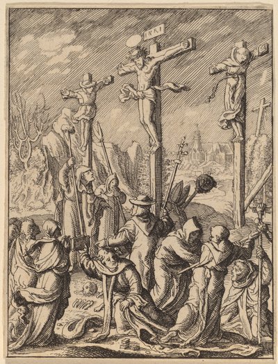 Korsfästelsen av Wenceslaus Hollar