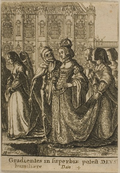 Kejsarinnan och döden av Wenceslaus Hollar