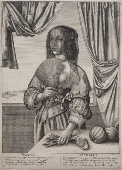 De fyra årstiderna av Wenceslaus Hollar