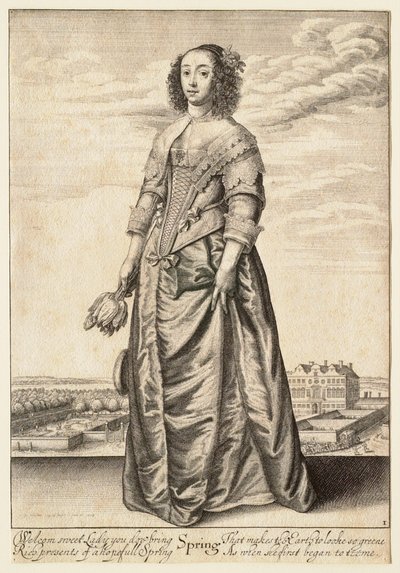 De fyra årstiderna: Våren av Wenceslaus Hollar