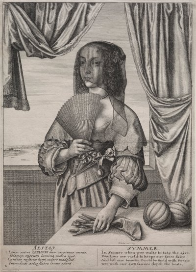 De fyra årstiderna: Sommar av Wenceslaus Hollar