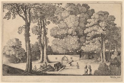 Mineralkällan av Wenceslaus Hollar