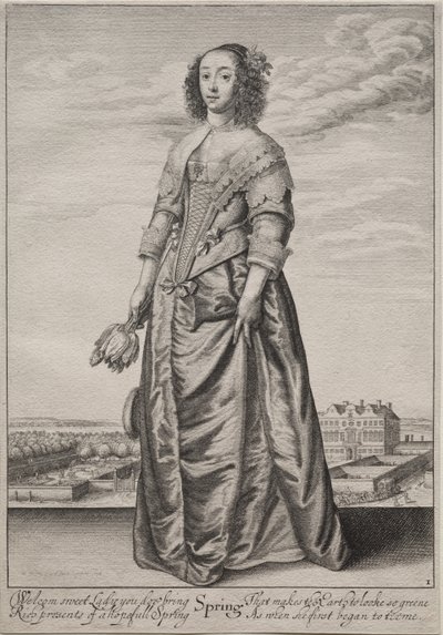 Årstiderna av Wenceslaus Hollar