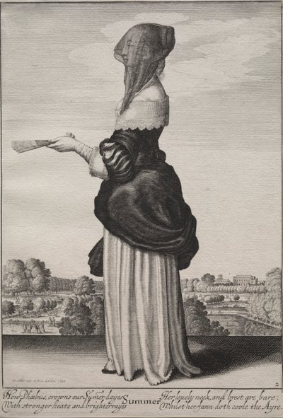 Årstiderna: Sommar av Wenceslaus Hollar