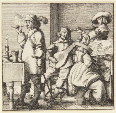 Trion av Wenceslaus Hollar