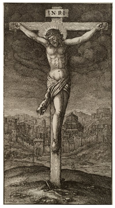 Korsfästelsen av Wenceslaus Hollar