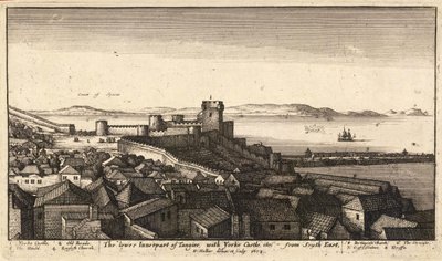 Den nedre inre delen av Tanger av Wenceslaus Hollar