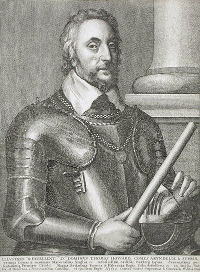 Thomas Howard, lord Arundel av Wenceslaus Hollar