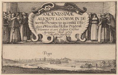 Titelsida av Wenceslaus Hollar