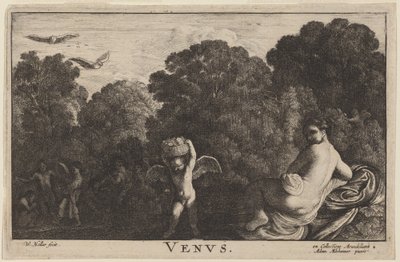 Venus av Wenceslaus Hollar