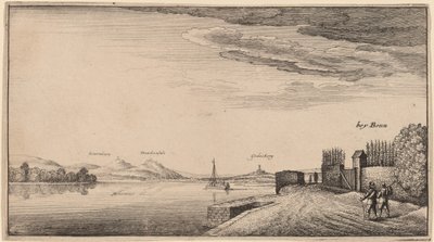 Utsikt över Lewenberg av Wenceslaus Hollar