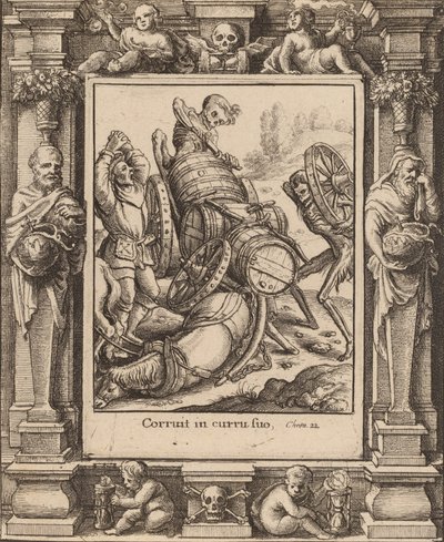 Vagnare, 1651. av Wenceslaus Hollar
