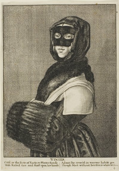 Vinter av Wenceslaus Hollar