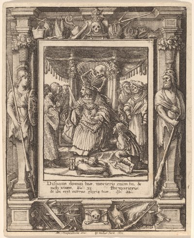 Kejsare av Wenceslaus Hollar after Hans Holbein the Younger after Abraham van Diepenbeeck