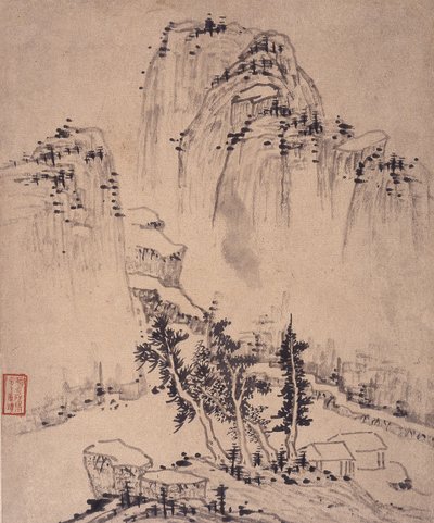 Album av landskapsmålningar av Wencong Yang