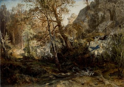 Finskt skogslandskap av Werner Holmberg