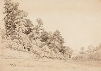 Landskap, sluttning av Werner Holmberg