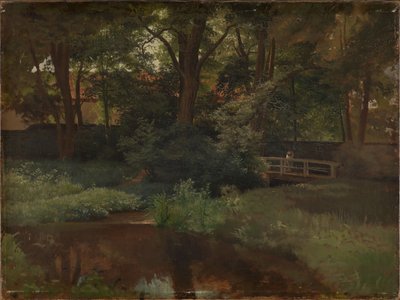 Landskapsstudie av Werner Holmberg
