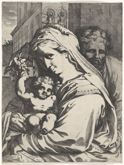 helig familj av Werner van den Valckert