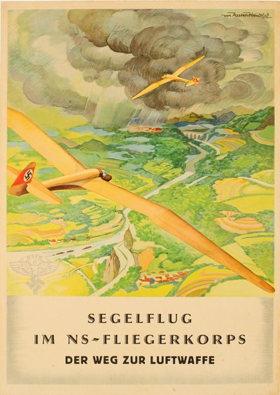 National Socialist Flyers Corps - vägen till Luftwaffe, tidigt 1940-tal. av Werner von Axster Heudtlass