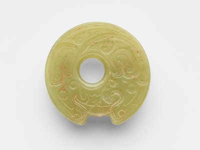 Hängsmycke av Western Zhou Dynasty Chinese School