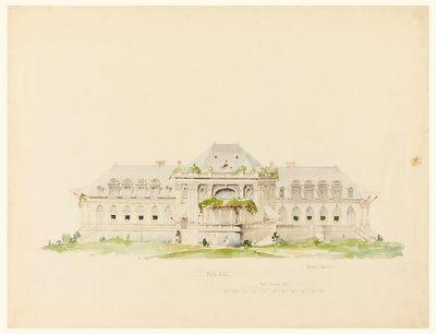 Klubbhus och golfklubb, Newport, Rhode Island av Whitney Warren Jr.