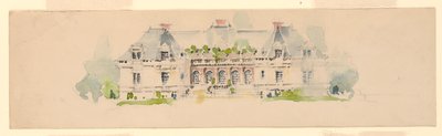 Höjd av Mansion av Whitney Warren Jr.