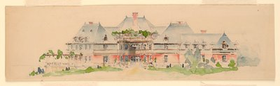 Höjd av Mansion av Whitney Warren Jr.