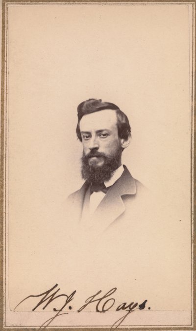 William Jacob Hays, Sr., 1860-talet. av Whitney and Paradise