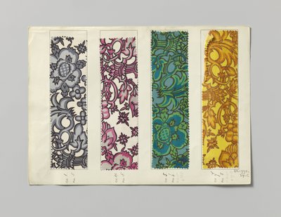 Stål med tryckt sida, design Aussee av Wiener Werkstätte