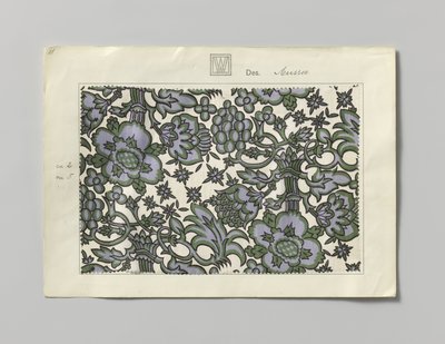 Stål med tryckt sida, design Aussee av Wiener Werkstätte