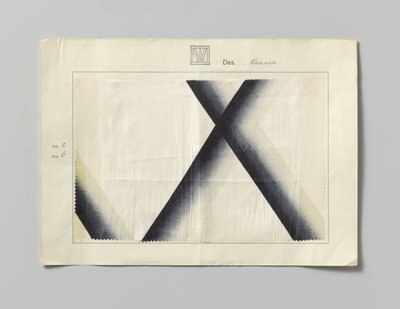 Stål med tryckt sida, design Diana av Wiener Werkstätte