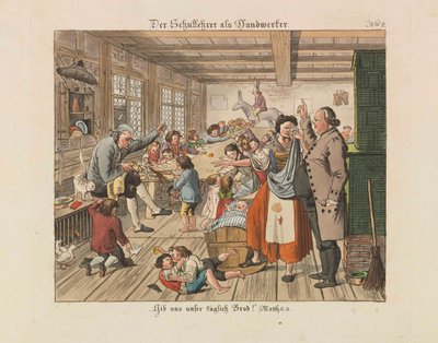 Lärare som hantverkare, 1825. av Wiessner