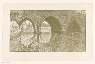 Bro i Mechelen (originaltitel) av Wijnand Otto Jan Nieuwenkamp (signed by artist)
