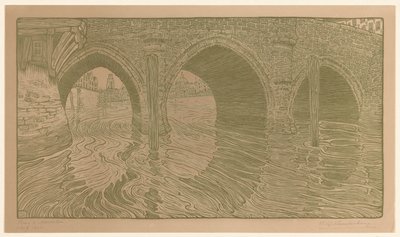 Bro i Mechelen (originaltitel) av Wijnand Otto Jan Nieuwenkamp (signed by artist)