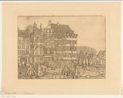 Hus på Prins Hendrikkade i Amsterdam Prins Hendrikkade (originaltitel) av Wijnand Otto Jan Nieuwenkamp