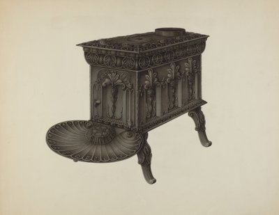 Fotspis, ca. 1937. av Wilbur M Rice