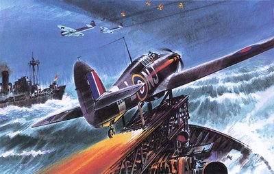 Hawker Hurricane av Wilf (20th century) Hardy